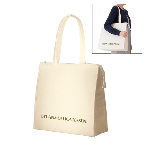 TR-0869-008キャンバススクエア保冷トート（M）　ナチュラル