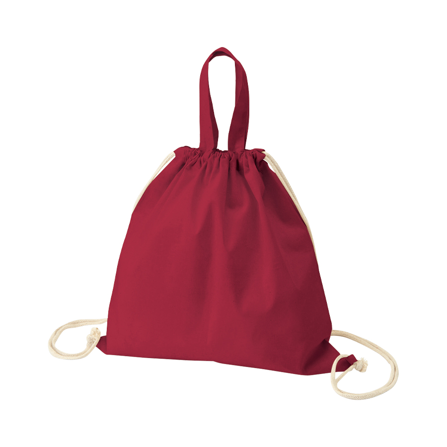 厚手コットンハンドル付リュック