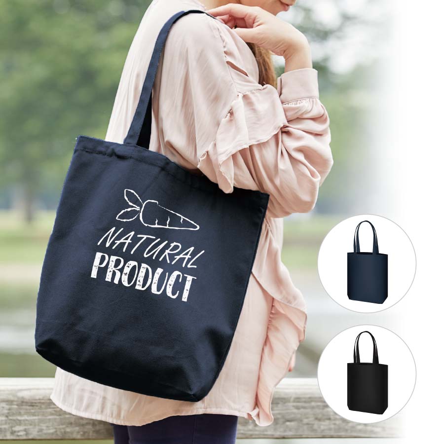 ライトキャンバスタウントート（サイズ：S～L、カラー：3色）