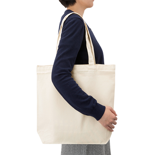 ライトキャンバスタウントート（L）ナチュラル