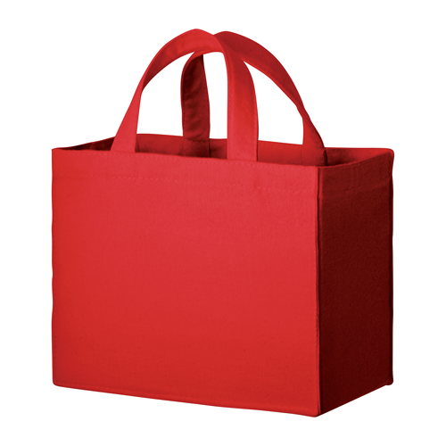 キャンバスボックスランチトート