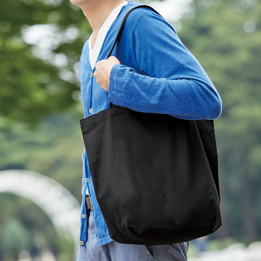 TR-0910コットンファームトート　ブラック