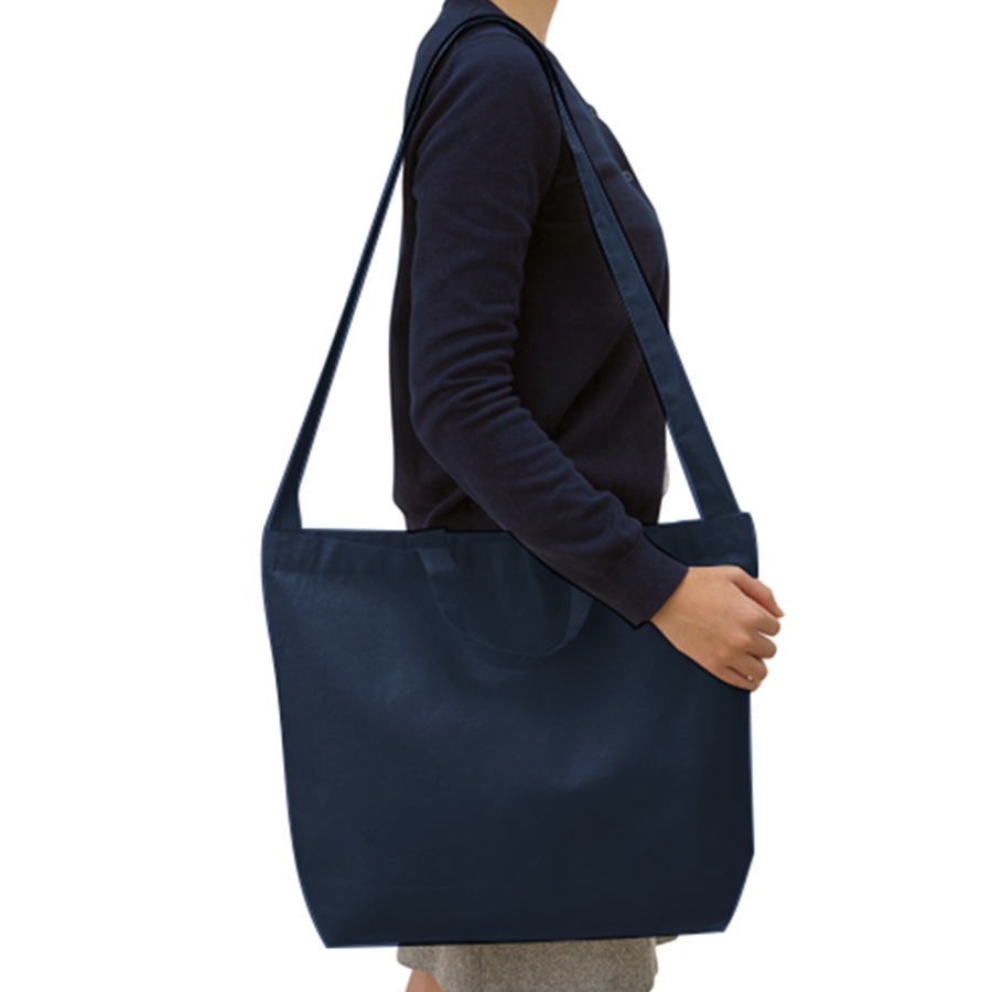 厚手コットンWスタイルバッグ