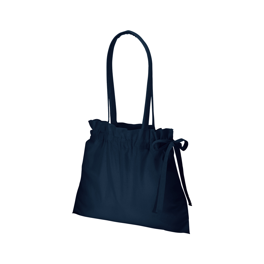 厚手コットンギャザーバッグ