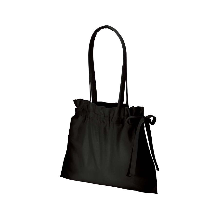 厚手コットンギャザーバッグ