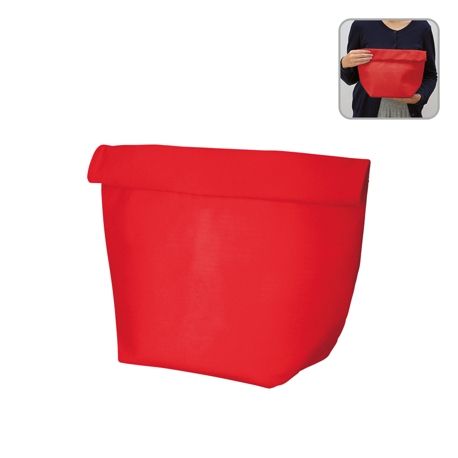 不織布保冷２ＷＡＹくるくるポーチ