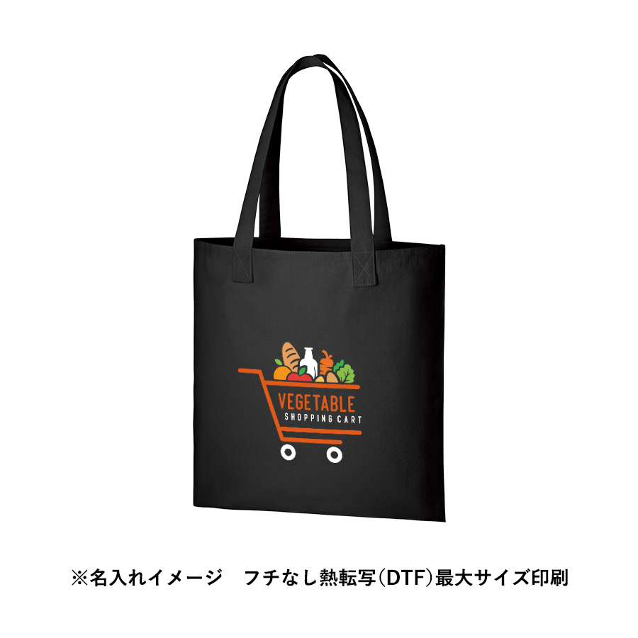 キャンバスアウトハンドルフラットトート