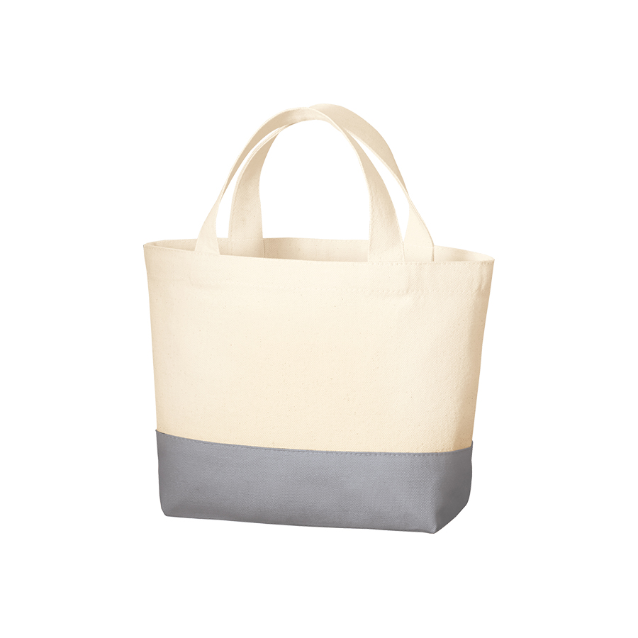 キャンバスカラーボトムトート（S）