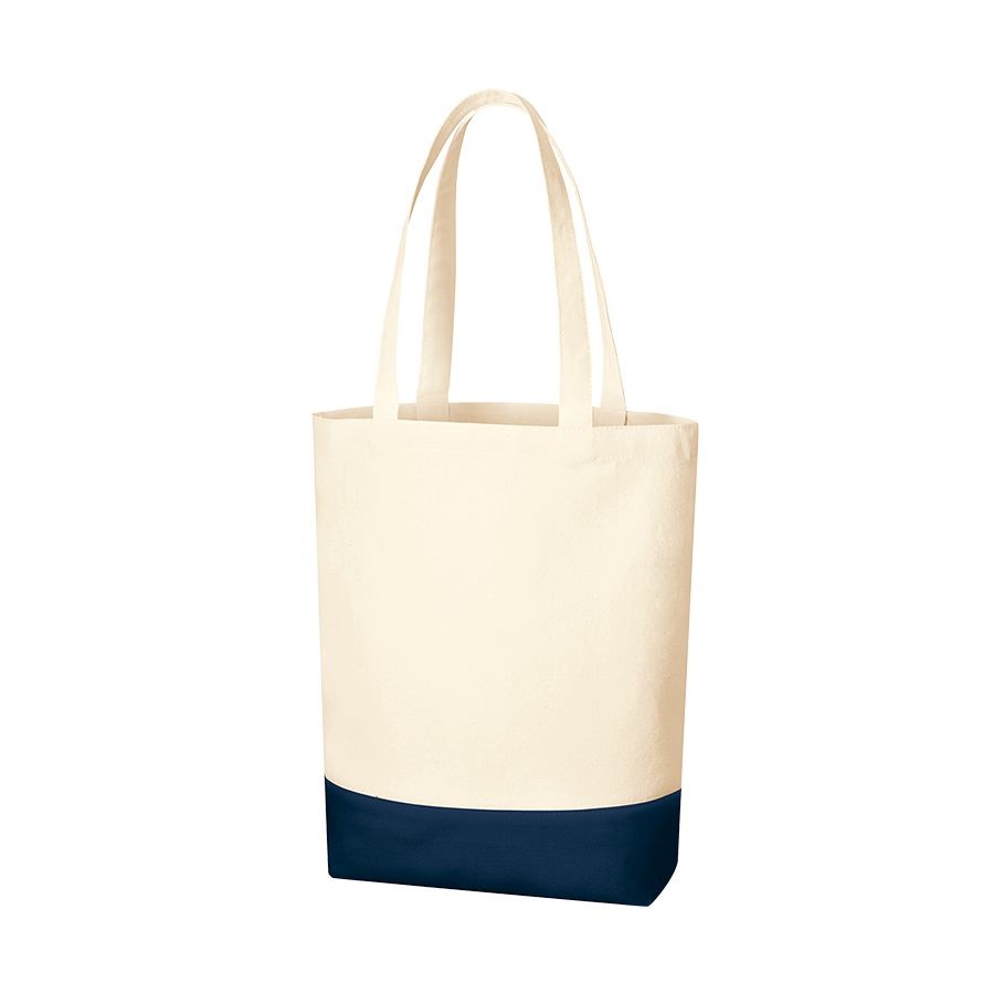 キャンバスカラーボトムトート（M）