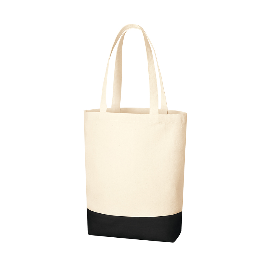 キャンバスカラーボトムトート（M）