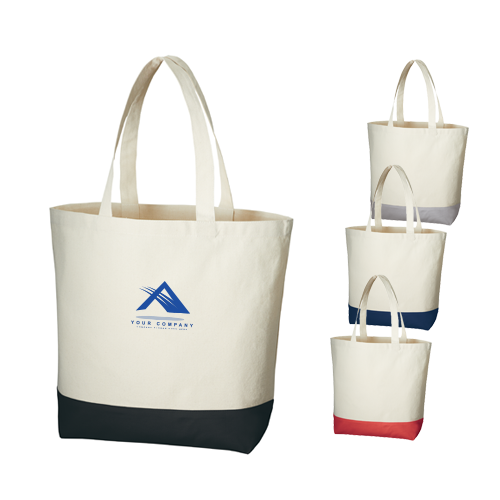 TR-0957キャンバスカラーボトムトート（L）