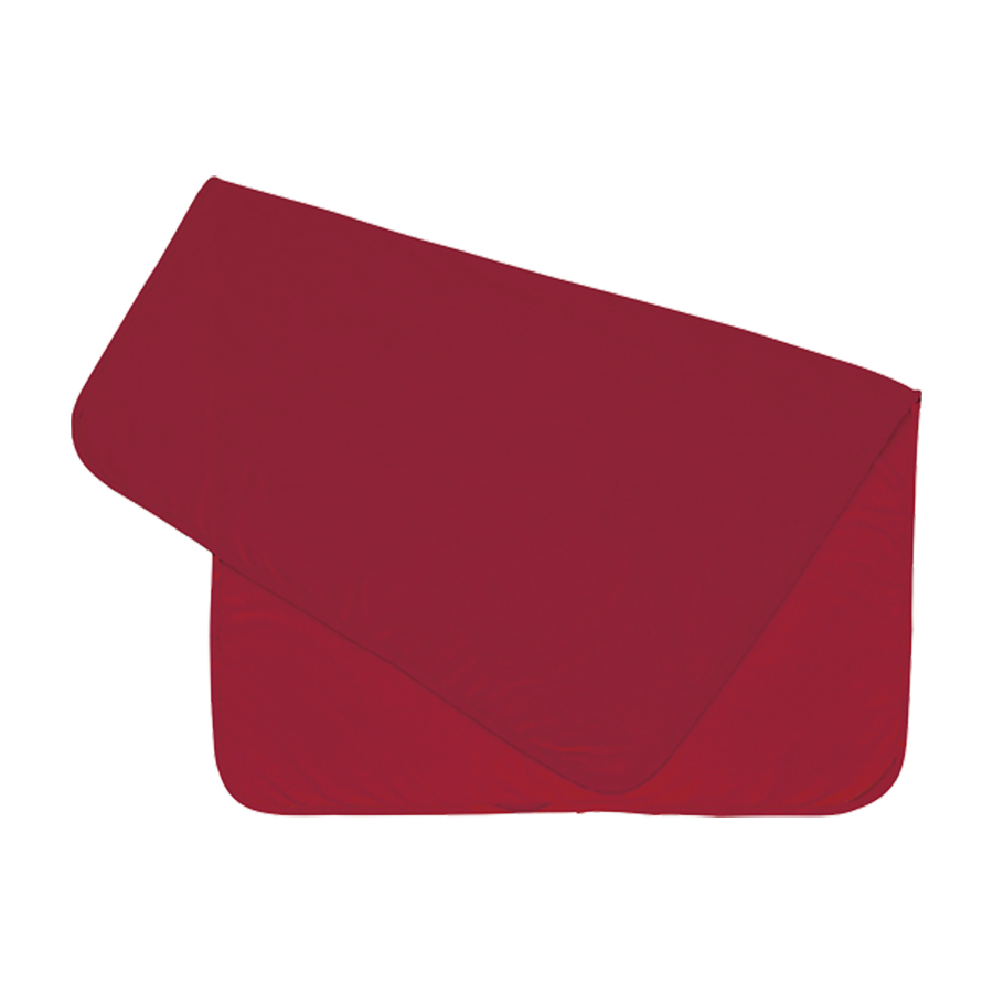 TR-0970-002【アウトレット】スムースフリースブランケット（L）　レッド