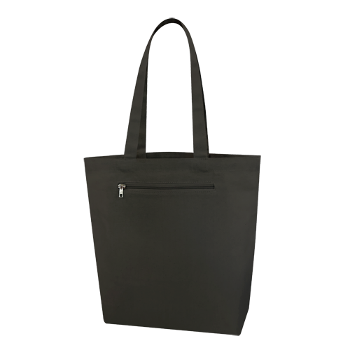 キャンバスファスナーポケットトート