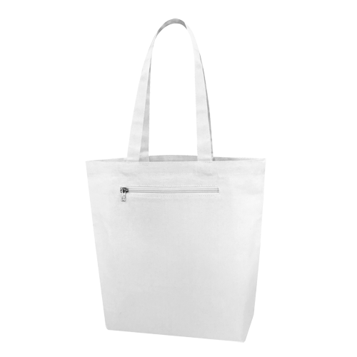 キャンバスファスナーポケットトート