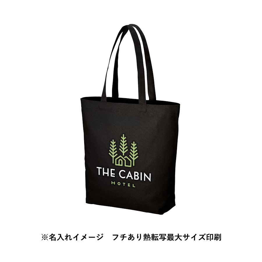 キャンバスファスナーポケットトート