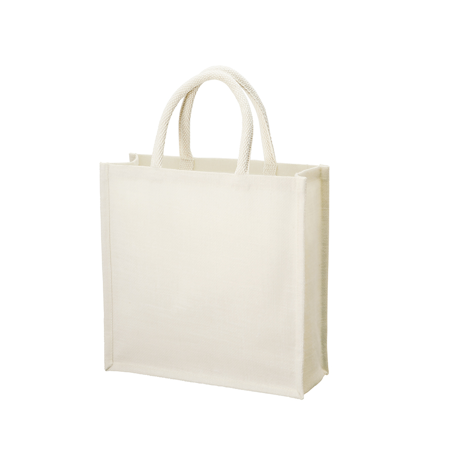 ジュートスクエアトート（M）