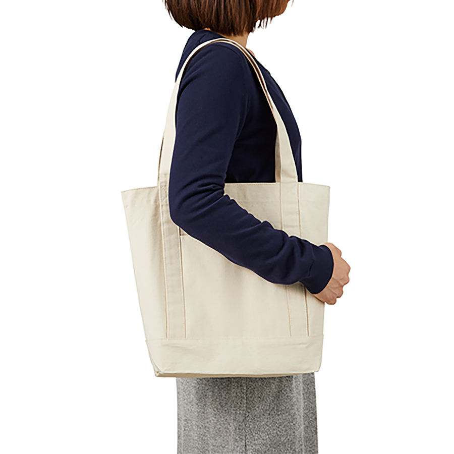 キャンバスライントート（M）　ナチュラル