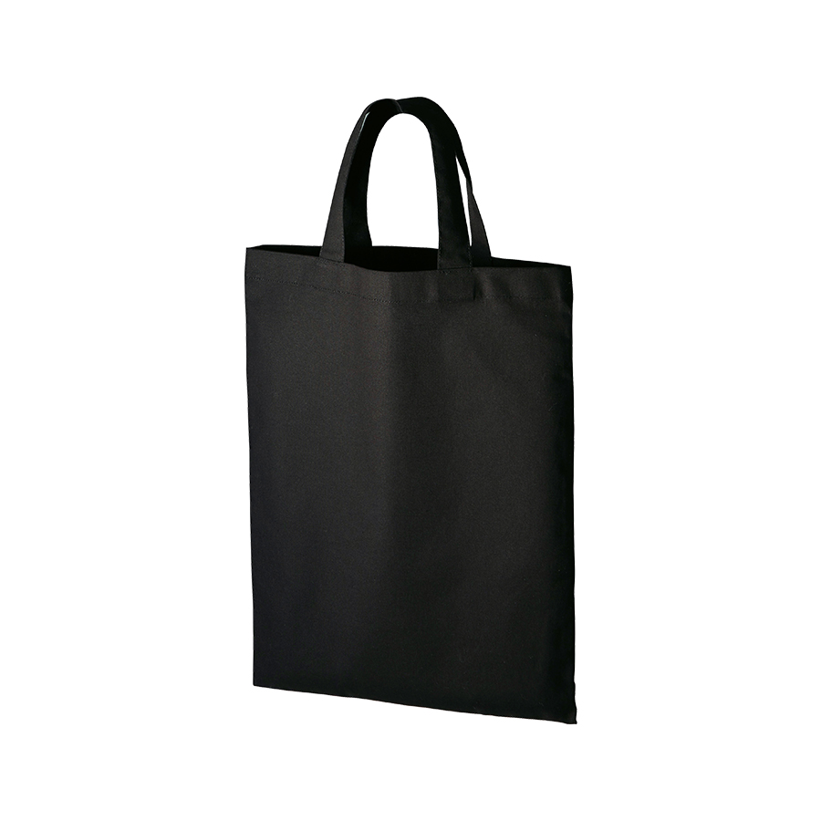 厚手コットンA4フラットトート