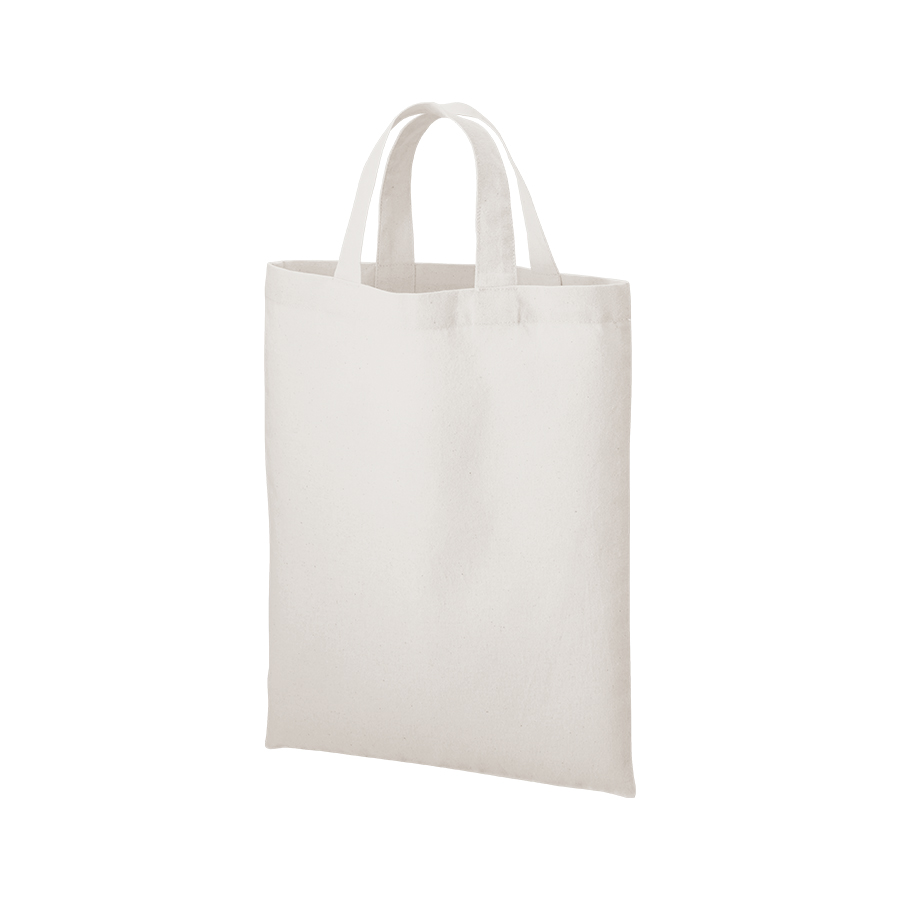 厚手コットンA4フラットトート