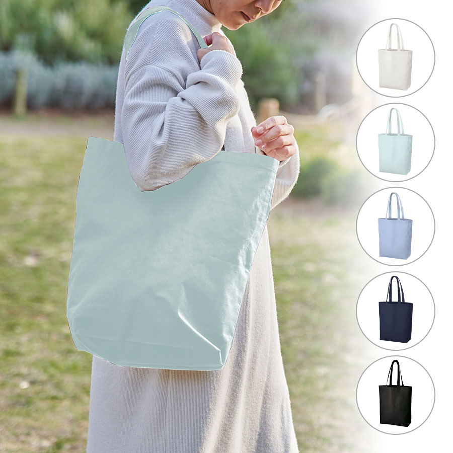 TR-1012厚手コットンベーシックトート（M）