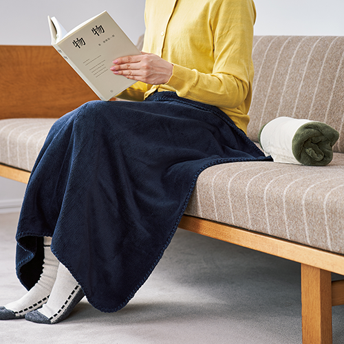 【アウトレット】ロール巾着ブランケット