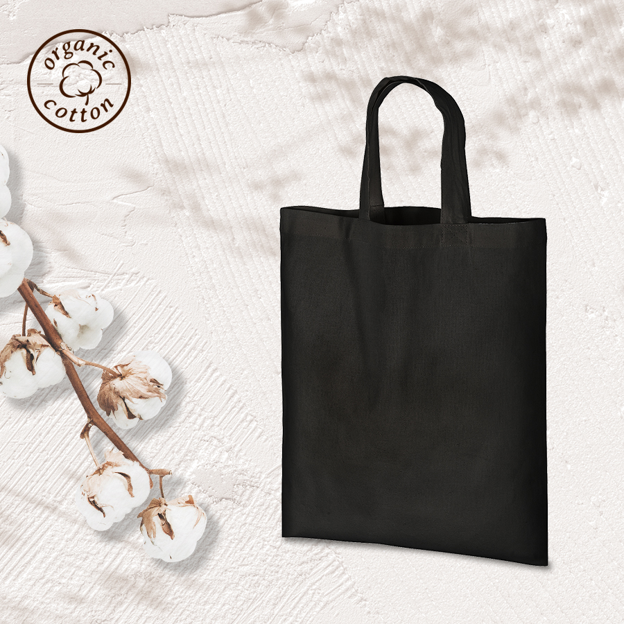 オーガニックコットンA4フラットバッグ
