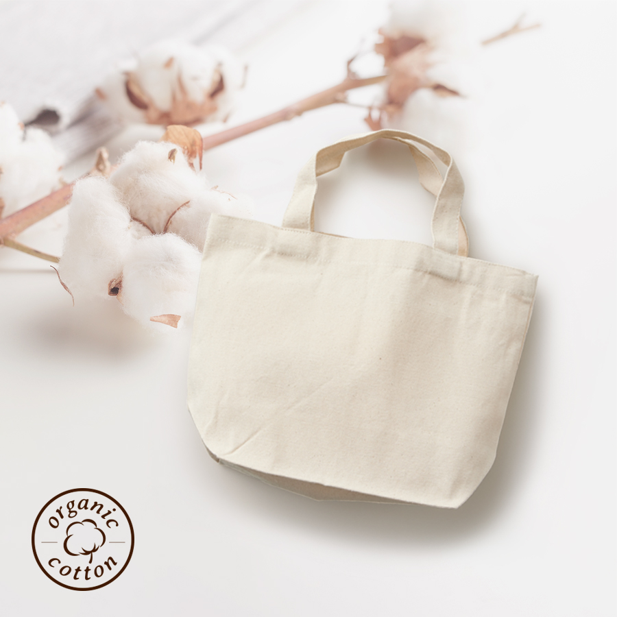 TR-1046-008オーガニックコットンキャンバストート（S）　ナチュラル