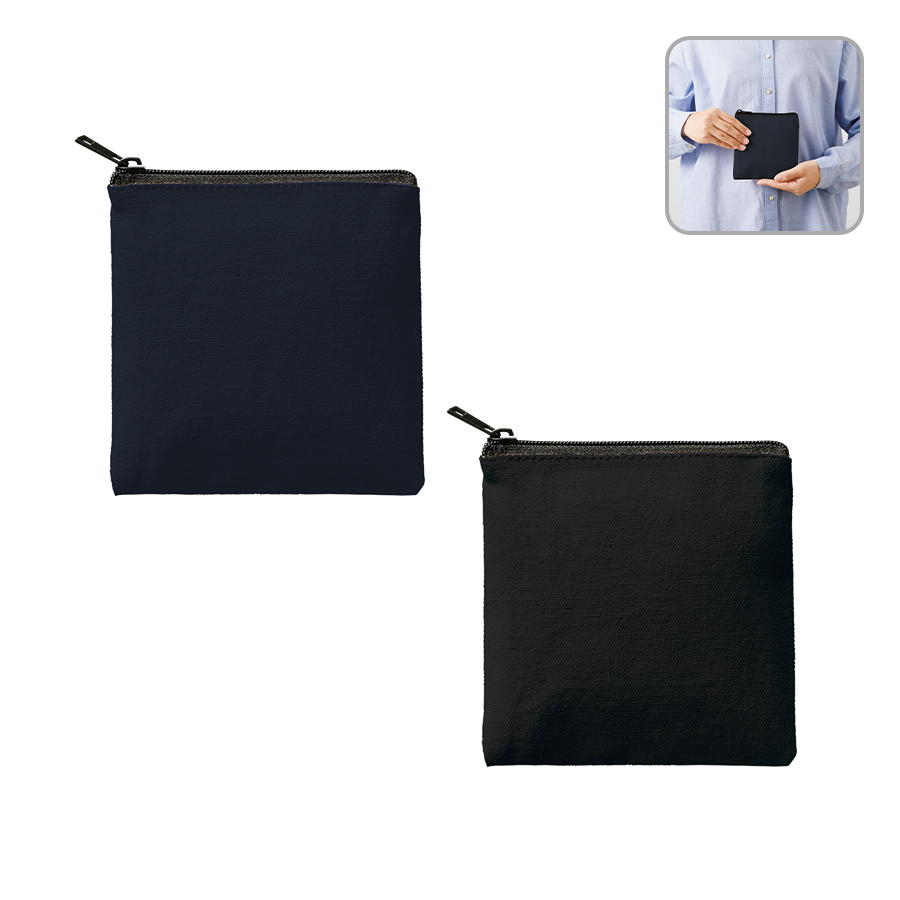 TR-1055ライトキャンバスフラットポーチ（SS）