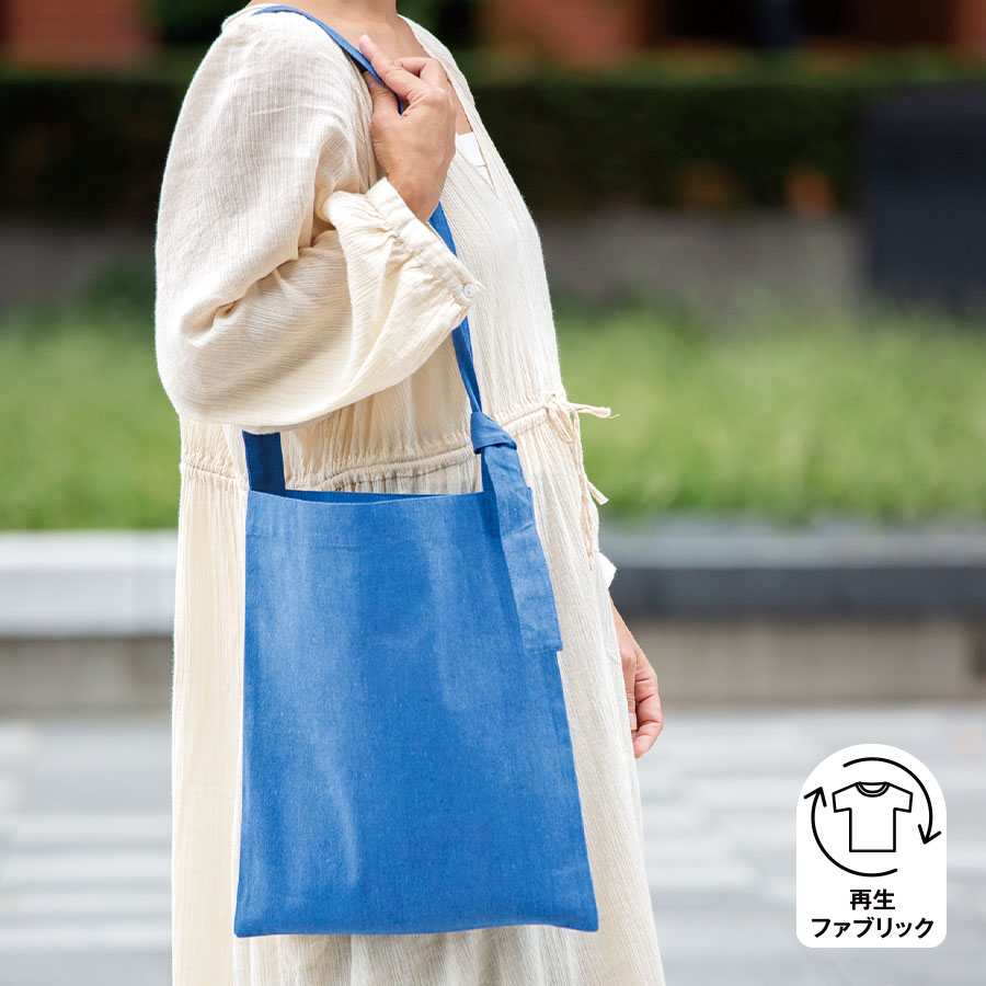 TR-1074シャンブリックフラットショルダートート