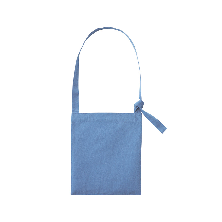 シャンブリックフラットショルダートート