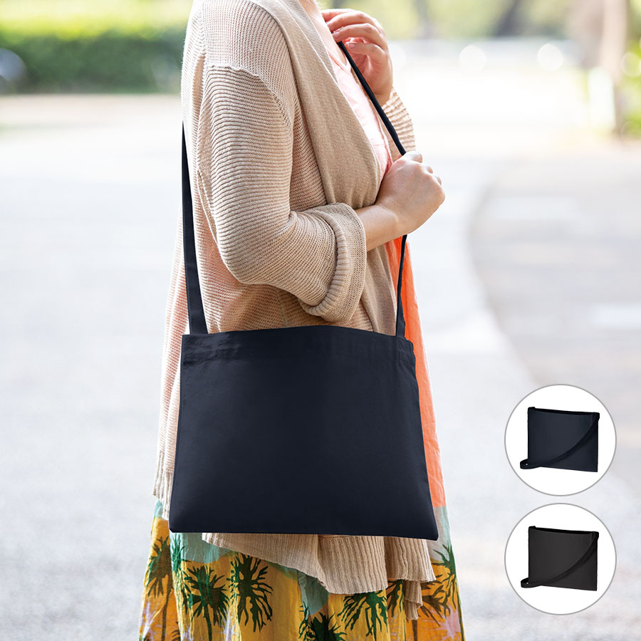 TR-1075キャンバスサコッシュ　インナーポケット付