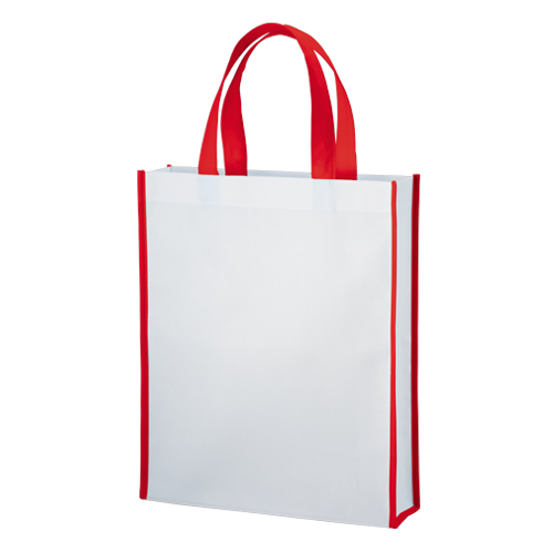 不織布A4スクエアトート　コンビカラー