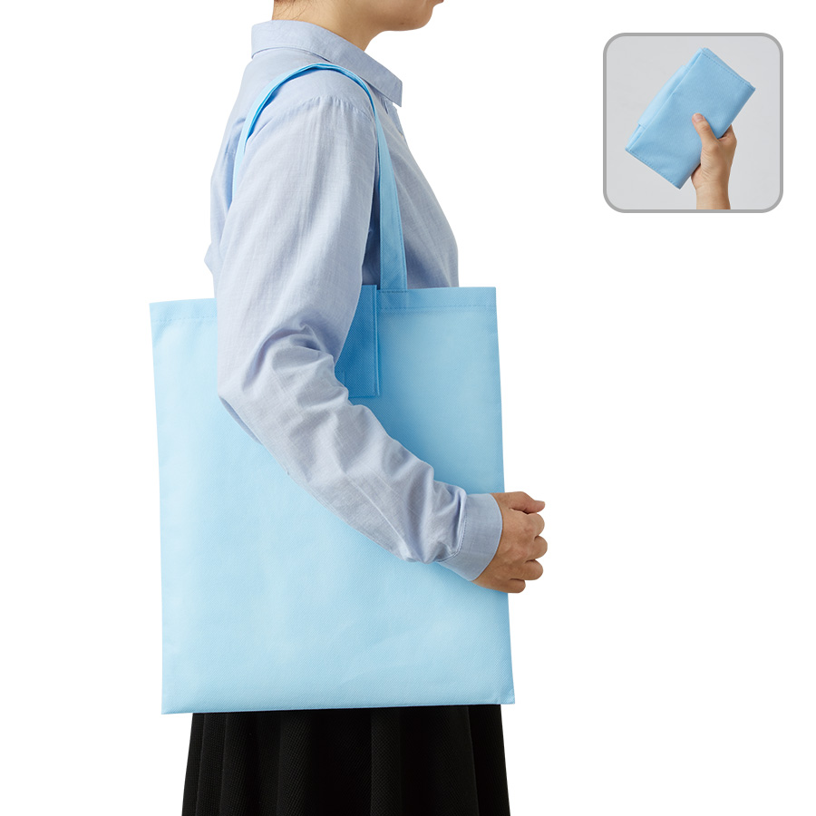 TR-1086【アウトレット】不織布ポケッタブルエコトート