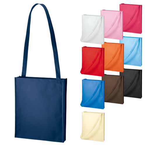 不織布A4スクエアショルダートート