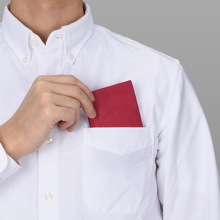 【アウトレット】ポケットスクエアバッグ　ワイド