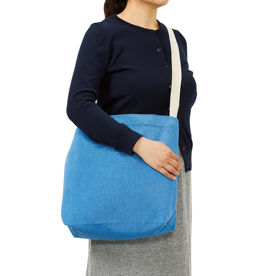 【アウトレット】シャンブリックキャンバスショルダートート