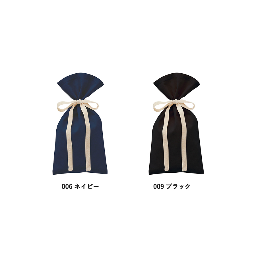 厚手コットンラッピング巾着（S）