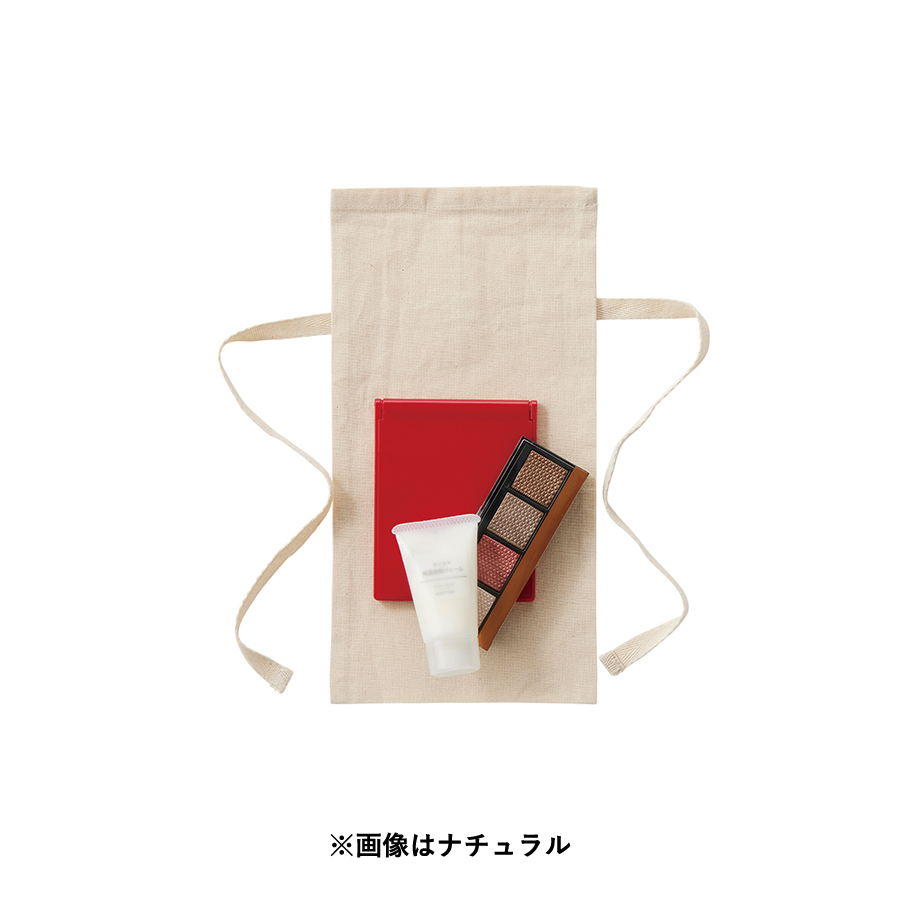 厚手コットンラッピング巾着（S）