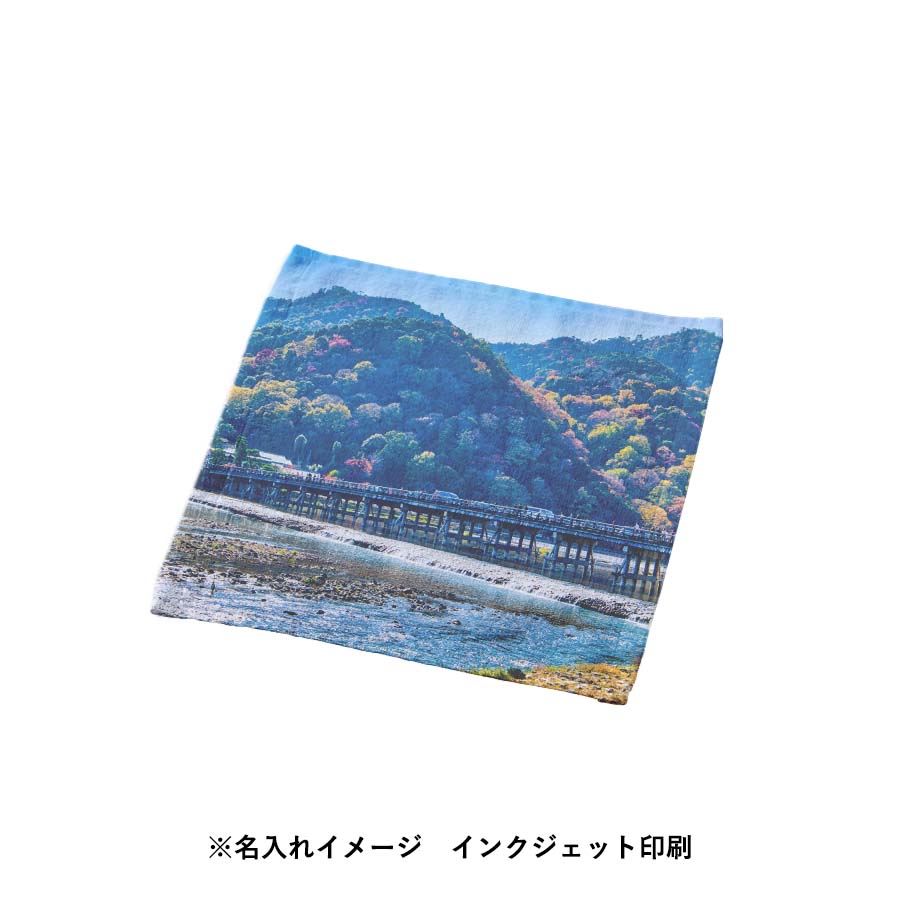 プリントしやすいコットンシャーリングハンドタオル　ホワイト