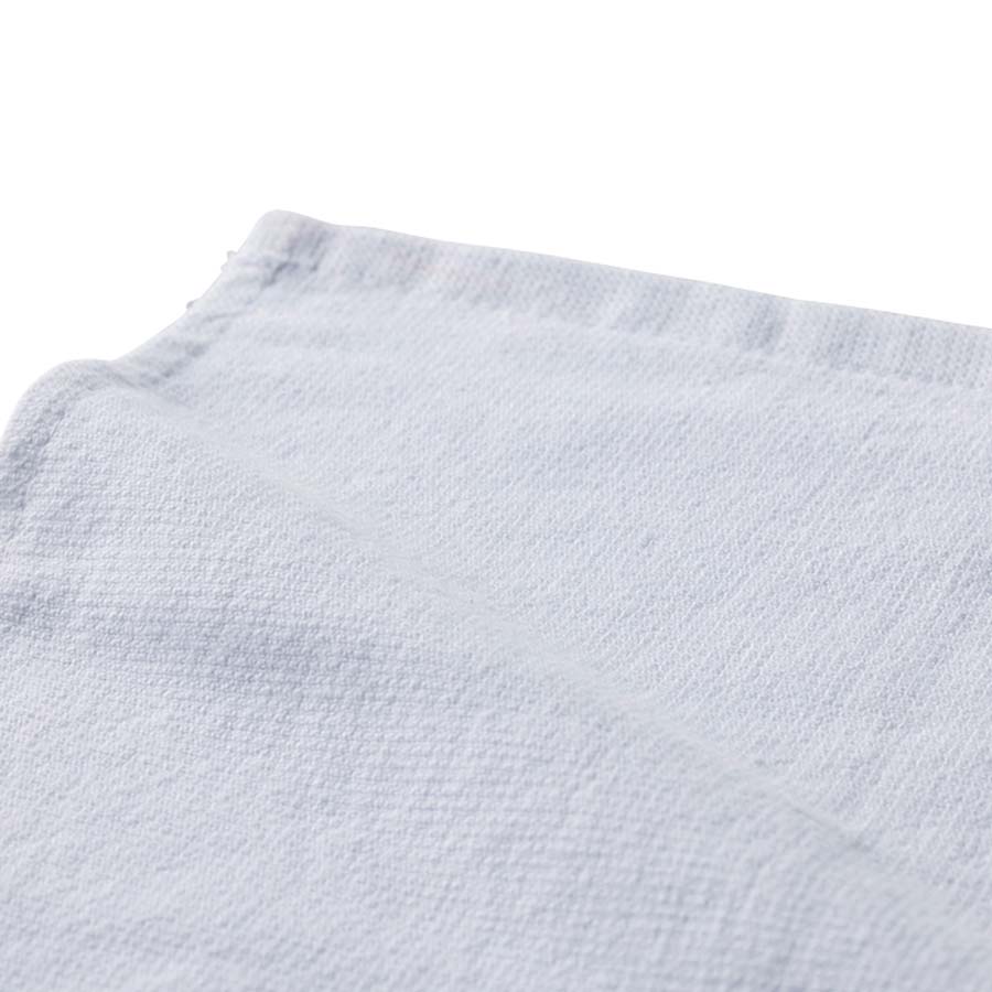 プリントしやすいコットンシャーリングハンドタオル　ホワイト