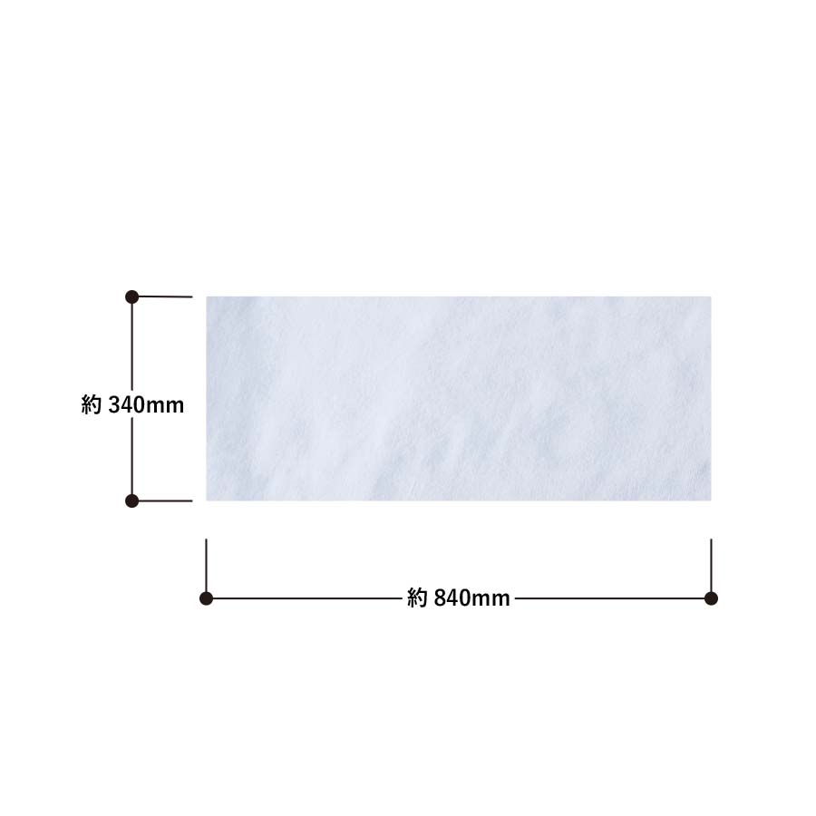 プリントしやすいコットンシャーリングフェイスタオル　ホワイト