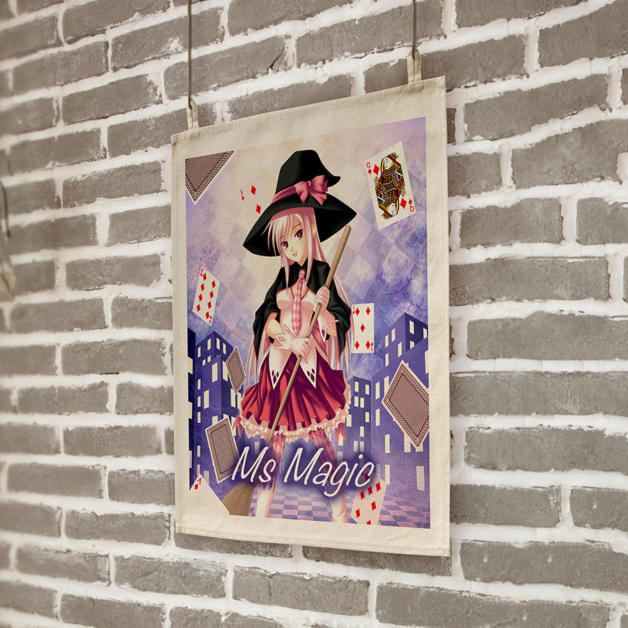 【アウトレット】ファブリックポスター　ナチュラル