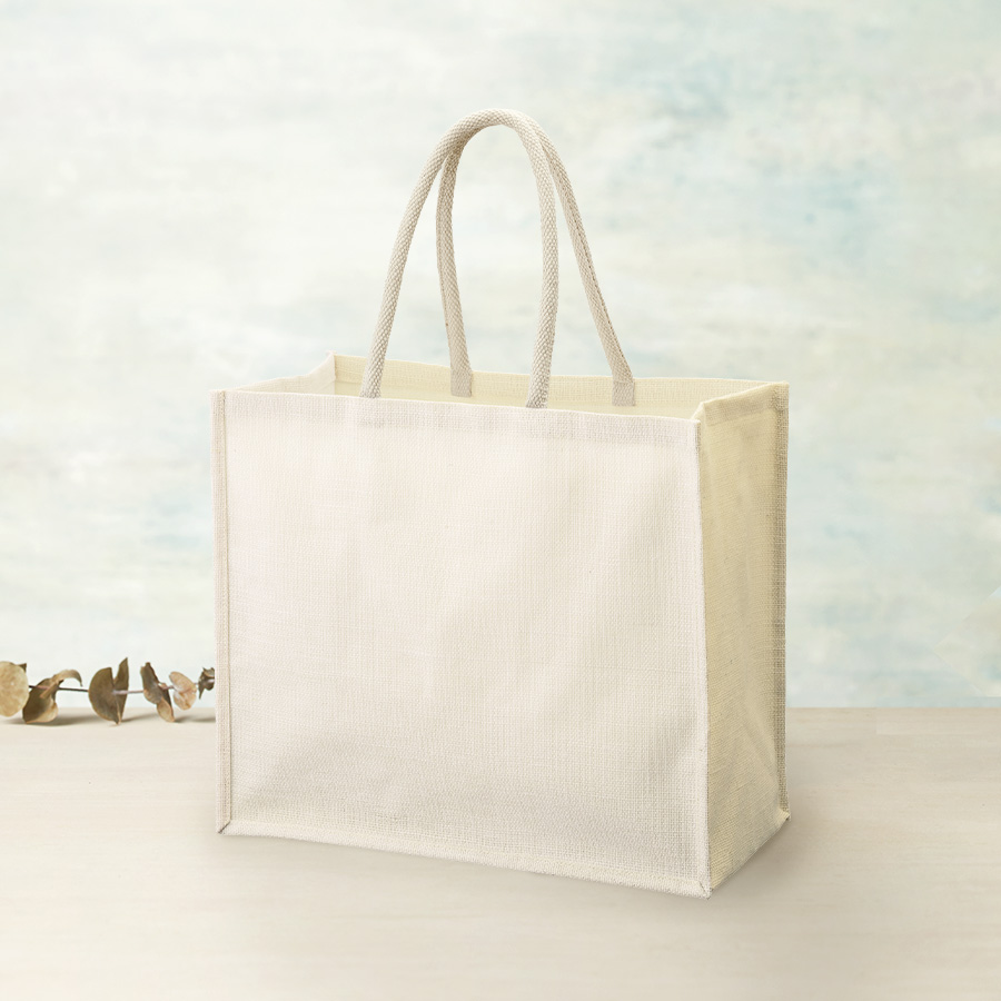 ジュートスクエアトート（LL）