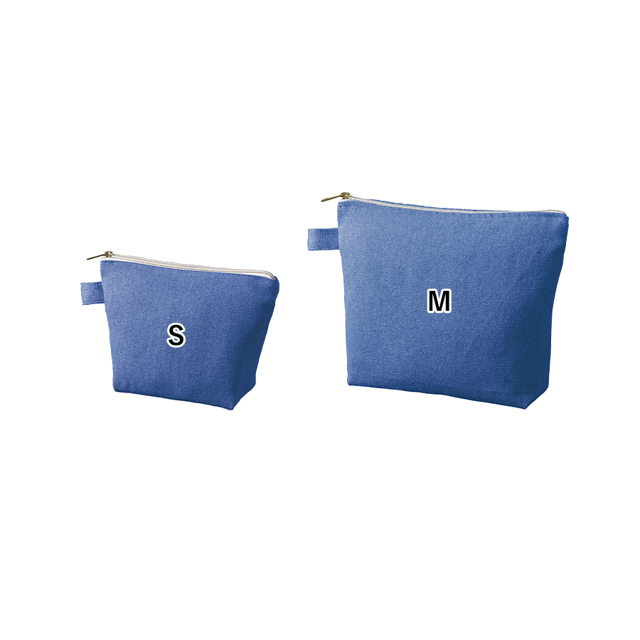 【アウトレット】シャンブリックキャンバスデイリーポーチ（M）