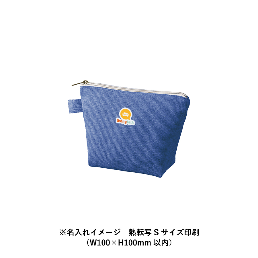 【アウトレット】シャンブリックキャンバスデイリーポーチ（S）