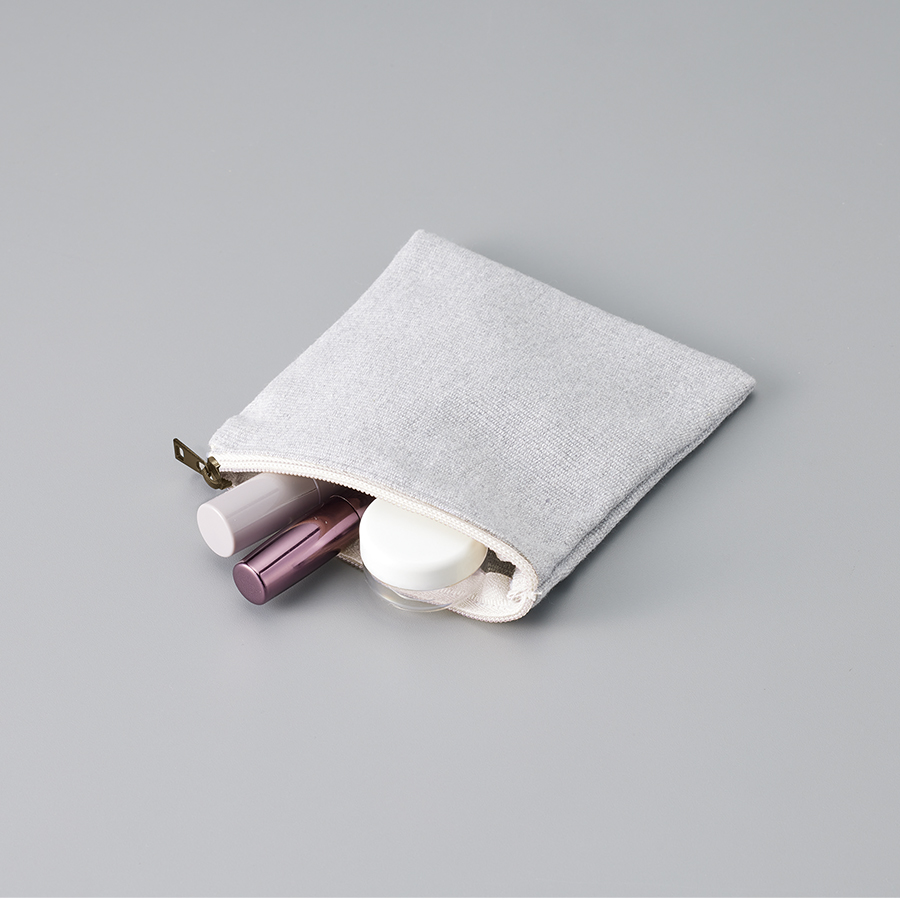 【アウトレット】シャンブリックキャンバスフラットポーチ（SS）