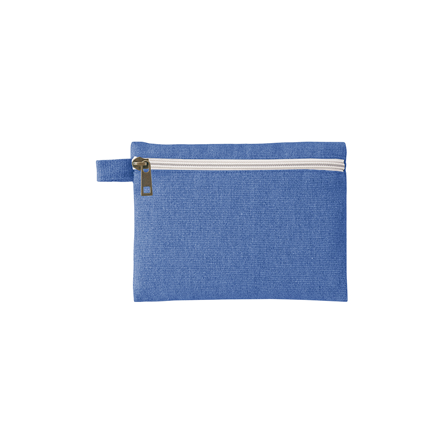 【アウトレット】シャンブリックキャンバスフラットポーチ（S）