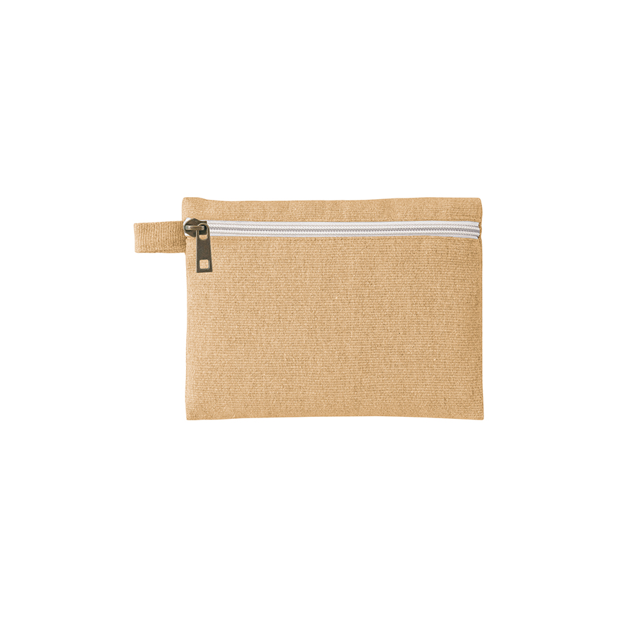 【アウトレット】シャンブリックキャンバスフラットポーチ（S）