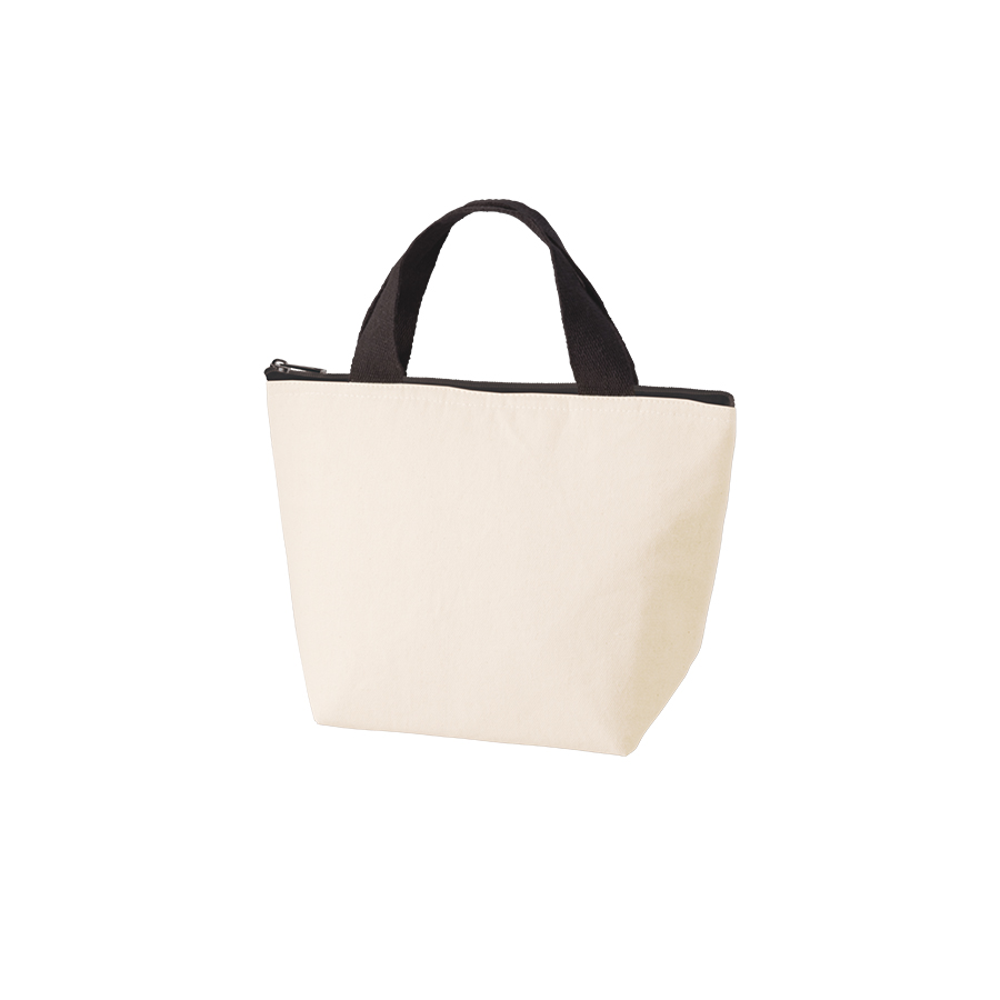 【アウトレット】オーガニックコットンバイカラー保冷トート（S）　ナチュラル