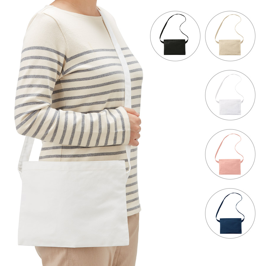 【アウトレット】ポリキャンバスサコッシュ